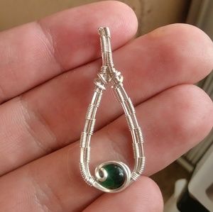 Malachite pendant